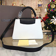 LOUIS VUITTON CAPUCINES BB White 3448 - 4