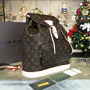 LOUIS VUITTON BACKPACK Monogram Macassar Canvas 3511 34.5cm - 3