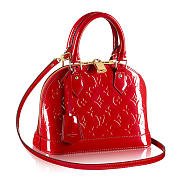 Louis Vuitton Alma BB Monogram Vernis Leather M90174 25cm  - 1