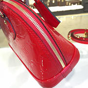 Louis Vuitton Alma BB Monogram Vernis Leather M90174 25cm  - 5