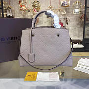 Louis Vuitton MONTAIGNE MM Vison 3568 33cm  - 1