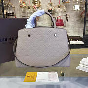Louis Vuitton MONTAIGNE MM Vison 3568 33cm  - 4