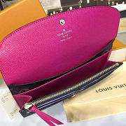 Louis Vuitton EMILIE Wallet Fuchsia 3575 19cm - 2