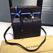 LOUIS VUITTON SPEEDY noir 3809 30cm - 1