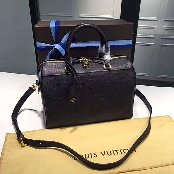 LOUIS VUITTON SPEEDY noir 3809 30cm