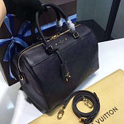 LOUIS VUITTON SPEEDY noir 3809 30cm - 4