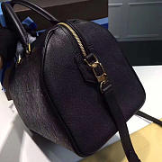 LOUIS VUITTON SPEEDY noir 3809 30cm - 3