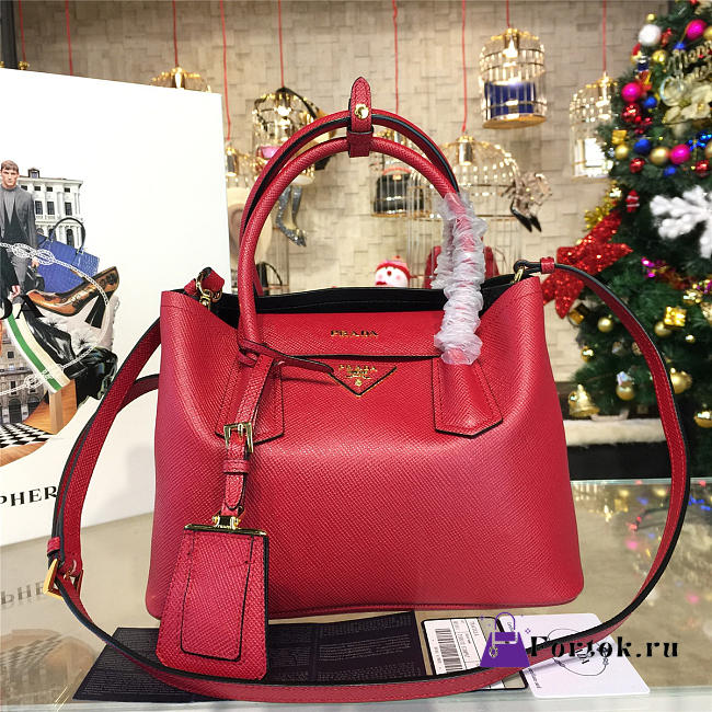 Prada double bag 4135 25cm - 1