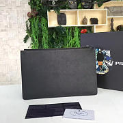 Leather Clutch Bag 4186 28cm  - 4