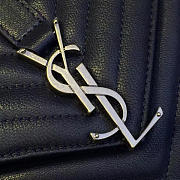 YSL MONOGRAM COLLEGE Navy 4793 24cm  - 2