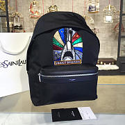 YSL Monogram Backpack Shark Black 4796 40cm  - 1