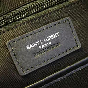 YSL Monogram Backpack Shark Black 4796 40cm  - 5