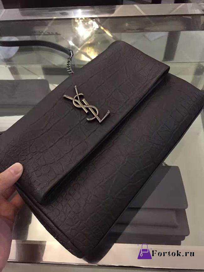YSL Medium West Hollywood Black 4845 28cm  - 1