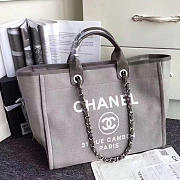 Chanel Shopping Bag Brown A68046 38cm - 1