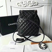 Chanel Caviar Quilted Lambskin Backpack Black 170303 32cm - 6