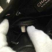 Chanel Caviar Quilted Lambskin Backpack Black Silver Hardware 170302 23cm - 4