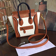 Celine Leather Nano Luggage  Z995 20cm - 1