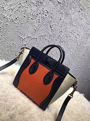 Celine Leather Nano Luggage  Z997 20cm - 5