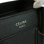 Celine Nano Luggage  Leather Shoulder Bag Z1032 19.5cm - 3