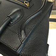 Celine Nano Luggage  Leather Shoulder Bag Z1032 19.5cm - 6