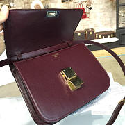 Celine Leather Classis Box Z1150 23.5cm  - 2