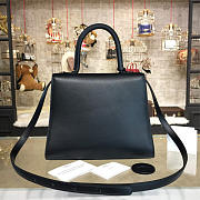 Delvaux MM Brillant Satchel Black 1524 28cm - 4