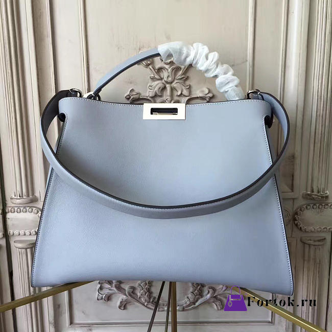 Fendi Peekaboo Dusty Blue 1965 39cm - 1