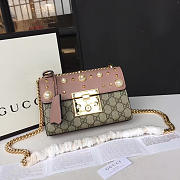 Gucci GG Leather Padlock studded - 1