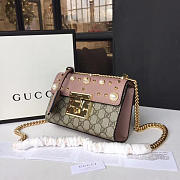 Gucci GG Leather Padlock studded - 3