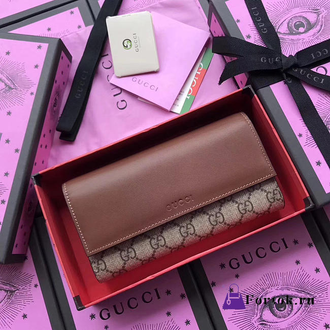Gucci GG Leather Wallet 2571 - 1