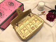 Gucci Marmont Bag Gold 2636 26cm - 6