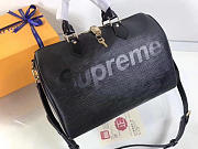 Louis Vuitton Supreme Handbag Black M40432 - 6