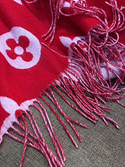 Louis Vuitton Supreme Scarf RED 3089 - 3