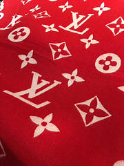 Louis Vuitton Supreme Scarf RED 3089 - 2