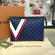 Louis Vuitton POCHETTE VOYAGE MM Damier 27cm  - 1