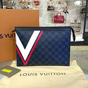 Louis Vuitton POCHETTE VOYAGE MM Damier 27cm  - 6