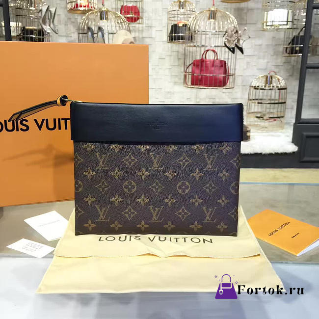 Louis Vuitton POCHETTE TUILERIES NOIR  - 1