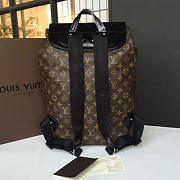 LV Palk Monogram Macassar Canvas Backpack M40637 Black - 4