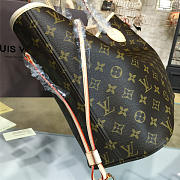 LOUIS VUITTON NEVERFULL MM Monogram Beige 3294 32cm  - 4