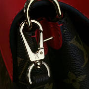 Louis Vuitton Monogram One Handle Flap Bag MM RED 3296 - 4