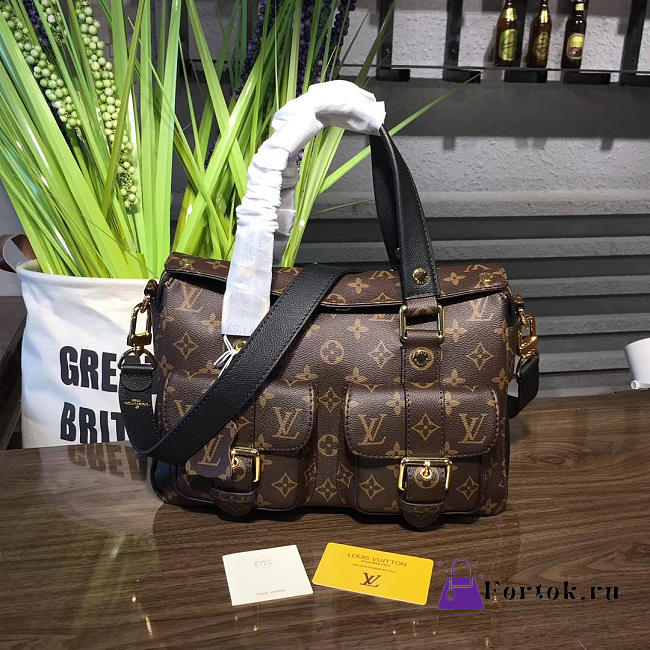 LOUIS VUITTON Manhattan Bag Noir 3340 - 1