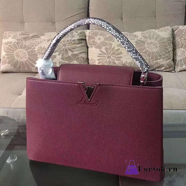 LOUIS VUITTON CAPUCI.BB TAU.AY.FRAMBOIS 3454 - 1