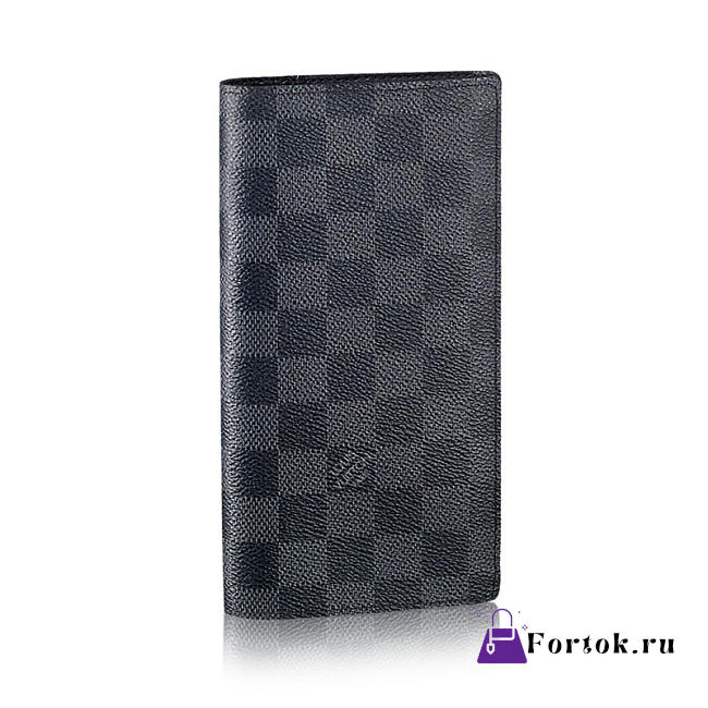 Louis Vuitton BRAZZA Wallet N62665 19cm  - 1