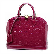 Louis Vuitton Alma PM  Monogram Vernis Leather M50561 32cm  - 5