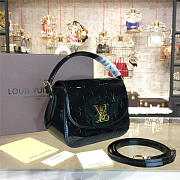 LOUIS VUITTON PASADENA Monogram Vernis Leather NOIR3717  - 3