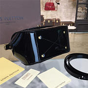 LOUIS VUITTON PASADENA Monogram Vernis Leather NOIR3717  - 5