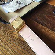 Louis Vuitton Belt Damier Azur Canvas  - 5