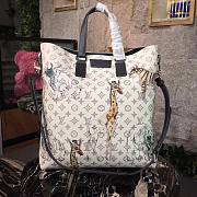 Louis Vuitton ATLAS TOTE Giraffe 3763 35.5cm - 1
