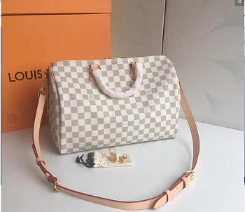 Louis vuitton SPEEDY  Damier Azur Canvas 3805 35cm