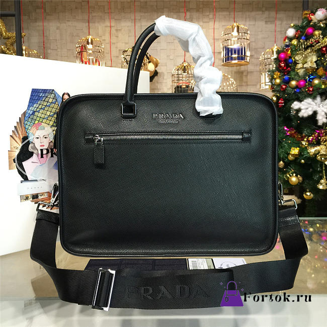 Prada Leather Briefcase 4209 - 1